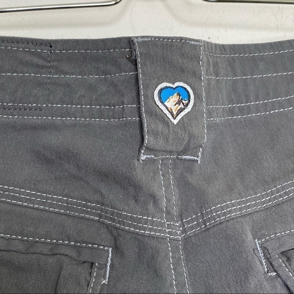 Kuhl Women's Splash cotton blend quick dry Shorts grey - Picture 5 of 8